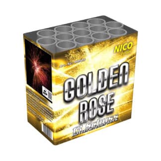 Classic Line Batteriefeuerwerk - Golden Rose 13 Schuss