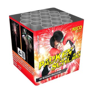 Classic Line Batteriefeuerwerk - Paukenschlag, 19 Schuss