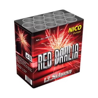 Classic Line Batteriefeuerwerk - Red Dahlia, 13 Schuss