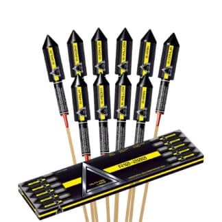 Raketen - Delta Fire R10-200, 10er-Raketen-Schachtel