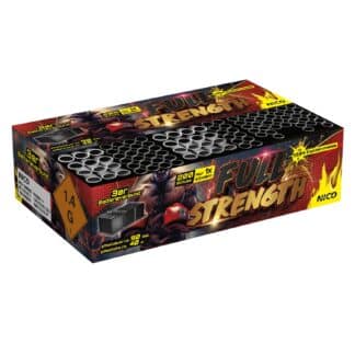 Batterie-Feuerwerk Full Strength, 200 Schuss