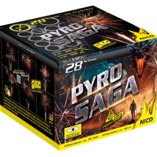 Classic Line Batteriefeuerwerk - Pyro Saga, 28 Schuss