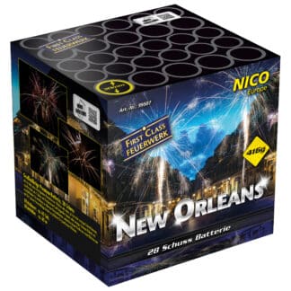 First Class Batteriefeuerwerk - New Orleans, 28 Schuss