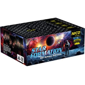 Classic Line Batteriefeuerwerk - Star Formation, 100 Schuss