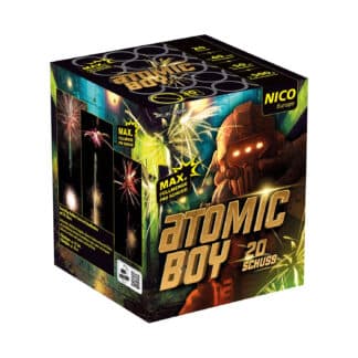 Classic Line Batteriefeuerwerk - Atomic Boy, 20 Schuss