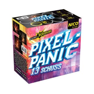 Classic Line Batteriefeuerwerk - Pixel Panic, 13 Schuss