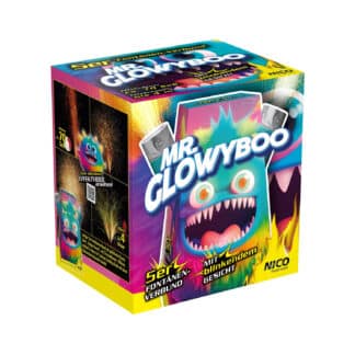 Sprüh- und Leuchtartikel - Mr. Glowyboo, 5er-Fontänenbatterie